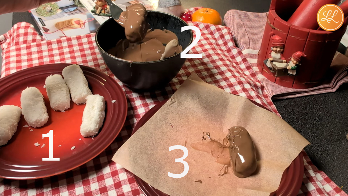 Form, dypp og kjøl ned.