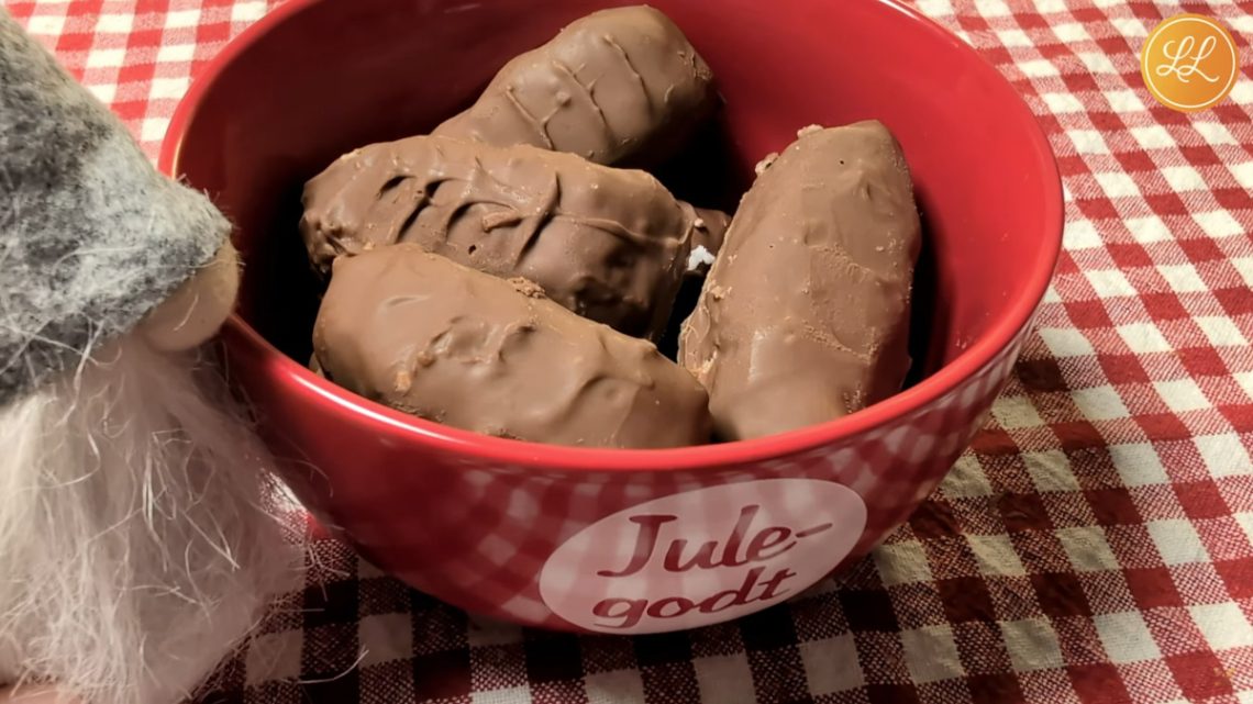 Hjemmelaget Bounty sjokolade