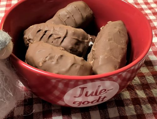 Hjemmelaget Bounty sjokolade