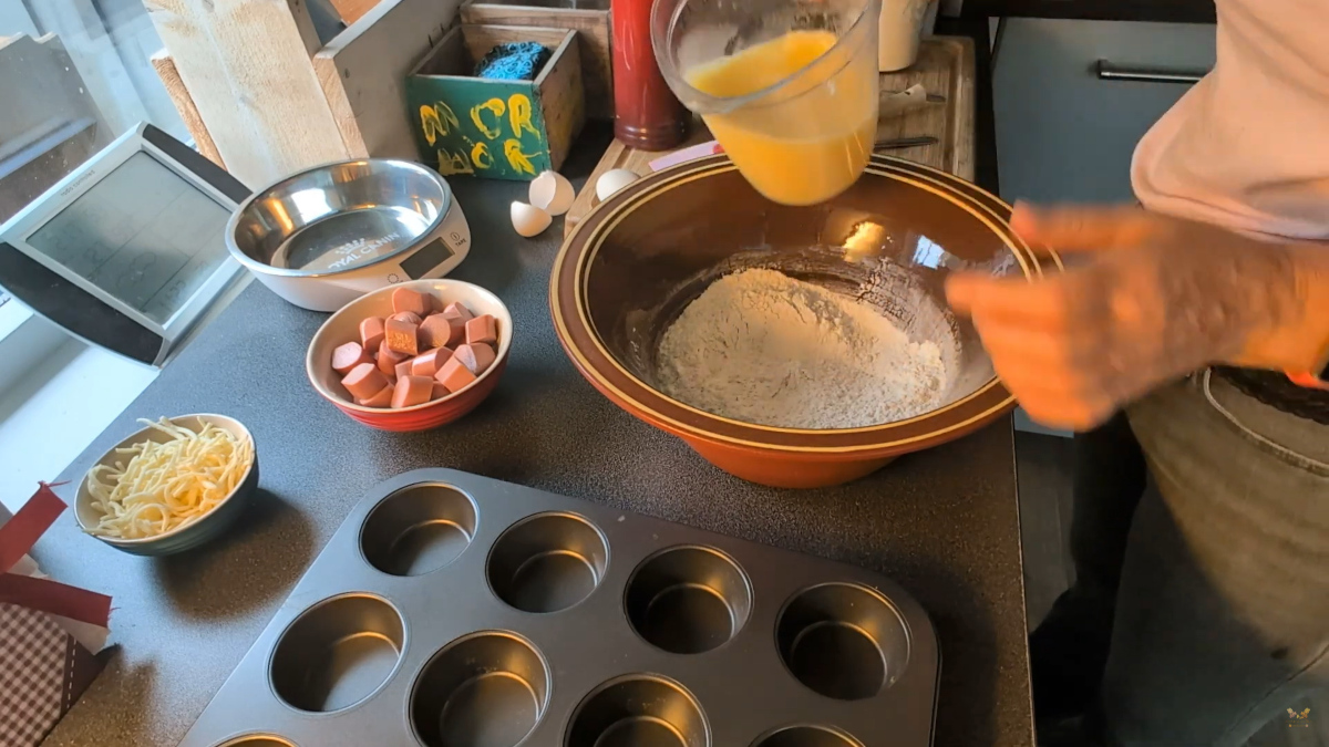 Ingridienser glutenfrie rundstykker