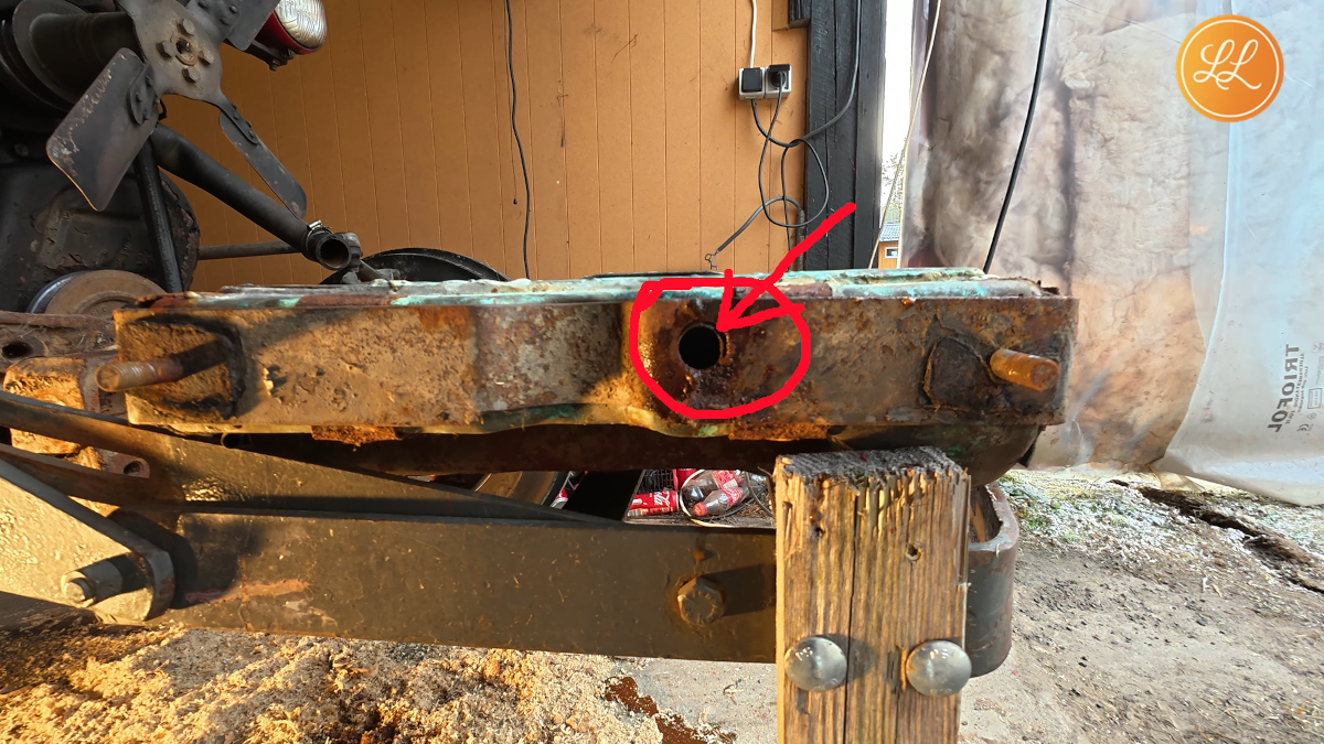 Hull i MF35 radiatoren