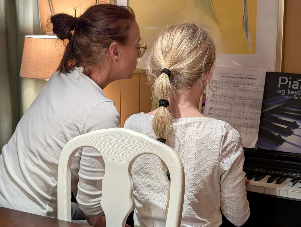 Pianokonsert på pepperkakebakedagen