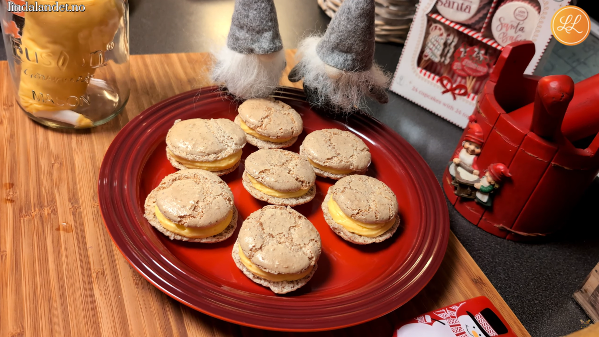 Gule bomber klare for servering.