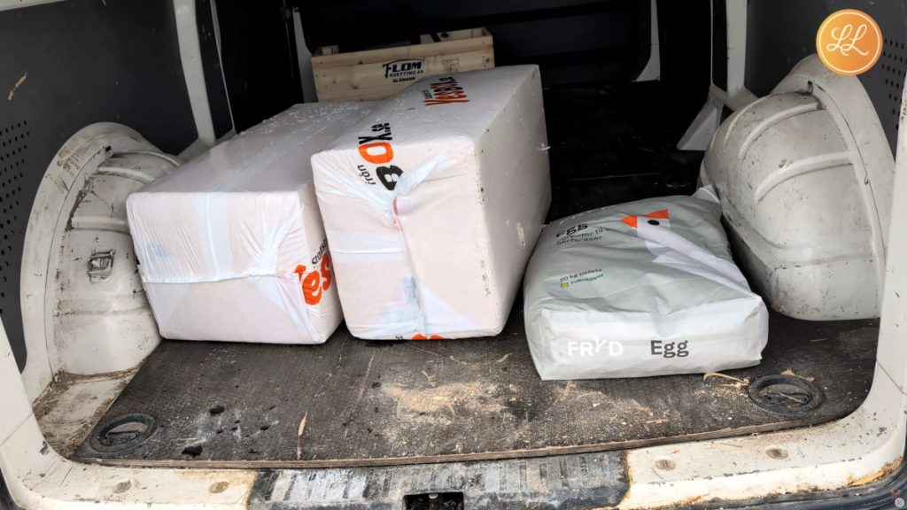 Flis til hønsehuset